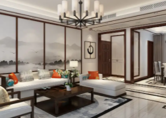 南林乡中式客厅设计哪些元素是必不可少的呢